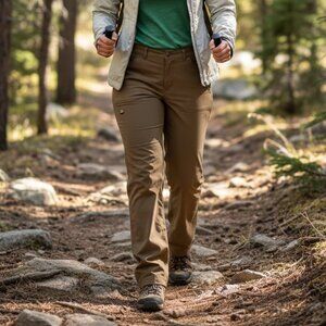 Exofficio Pantalon Femme Cargo Taille 8 Randonnée Insecte Bug Shield